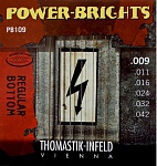 :Thomastik PB109 Power-Brights Regular Bottom    , 9-42