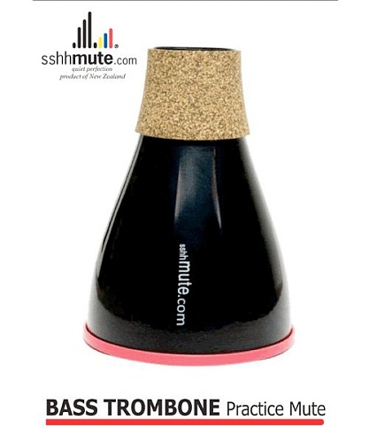 Sshhmute Bass Trombone Practice Mute   -   